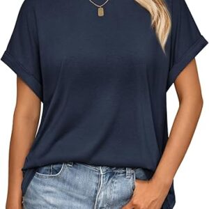 AUTOMET Womens Summer Tops Outfits Spring Casual Dressy T Shirts Workout Clothes Going Out Trendy Vacation Fashion 2025